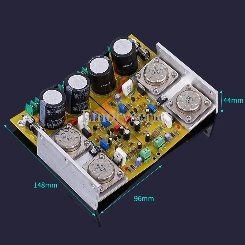 Reference UK LEAK Circuit Retro Germanium Transistor Amplifier Board 15W, 3AD18A OCL Class AB, Tube-Like Sound