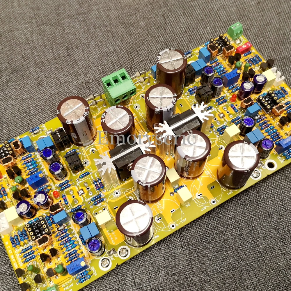 Goldmund 27 Mini Version Discrete HiFi Preamplifier Board, Authentic Sound Reproduction