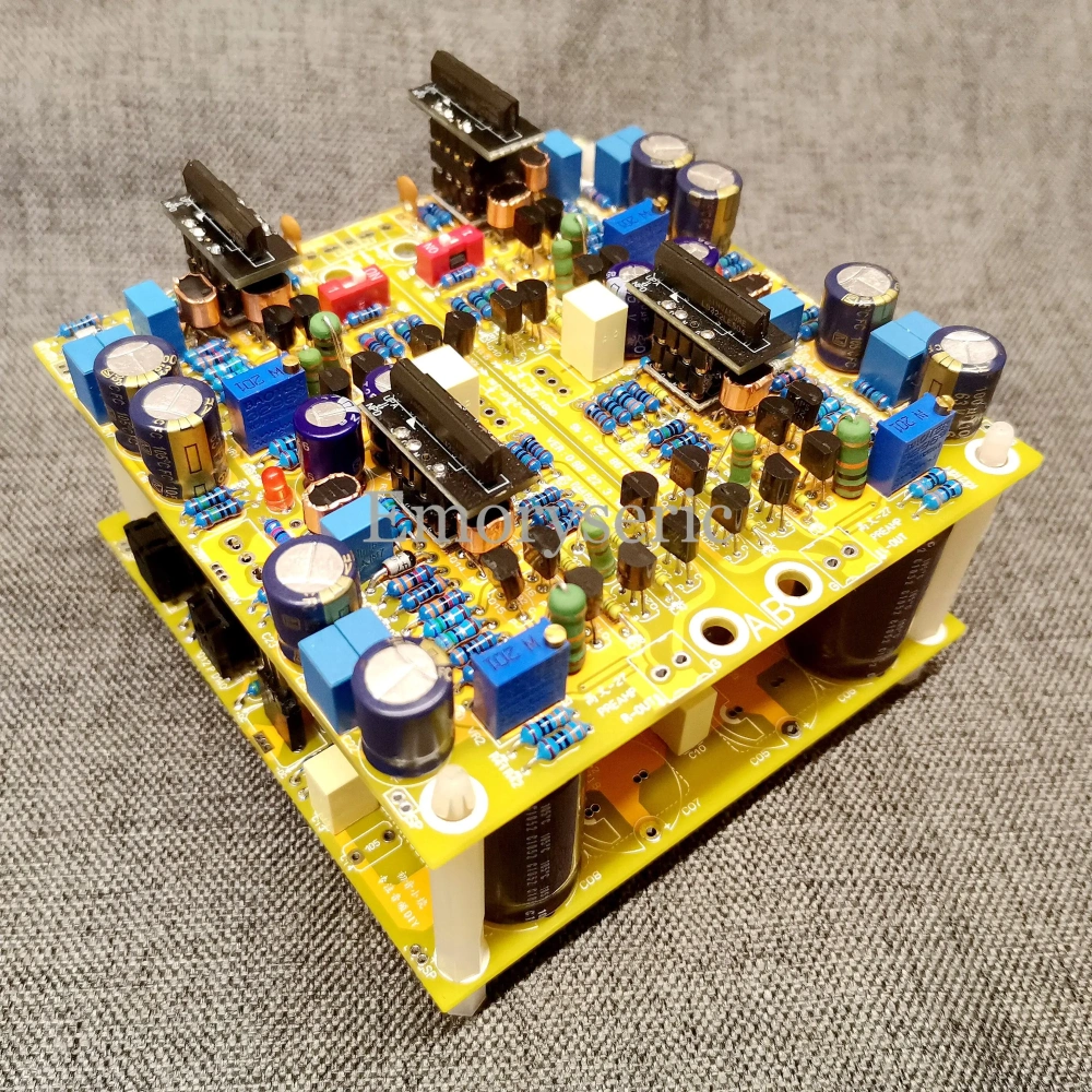 Goldmund 27 Mini Version Discrete HiFi Preamplifier Board, Authentic Sound Reproduction