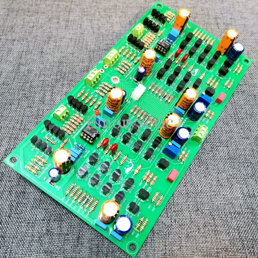 Diamond Differential Current Mode Preamp & Headphone Amp Kit, Wilson Current Mirror Architecture, High-End DIY Audio