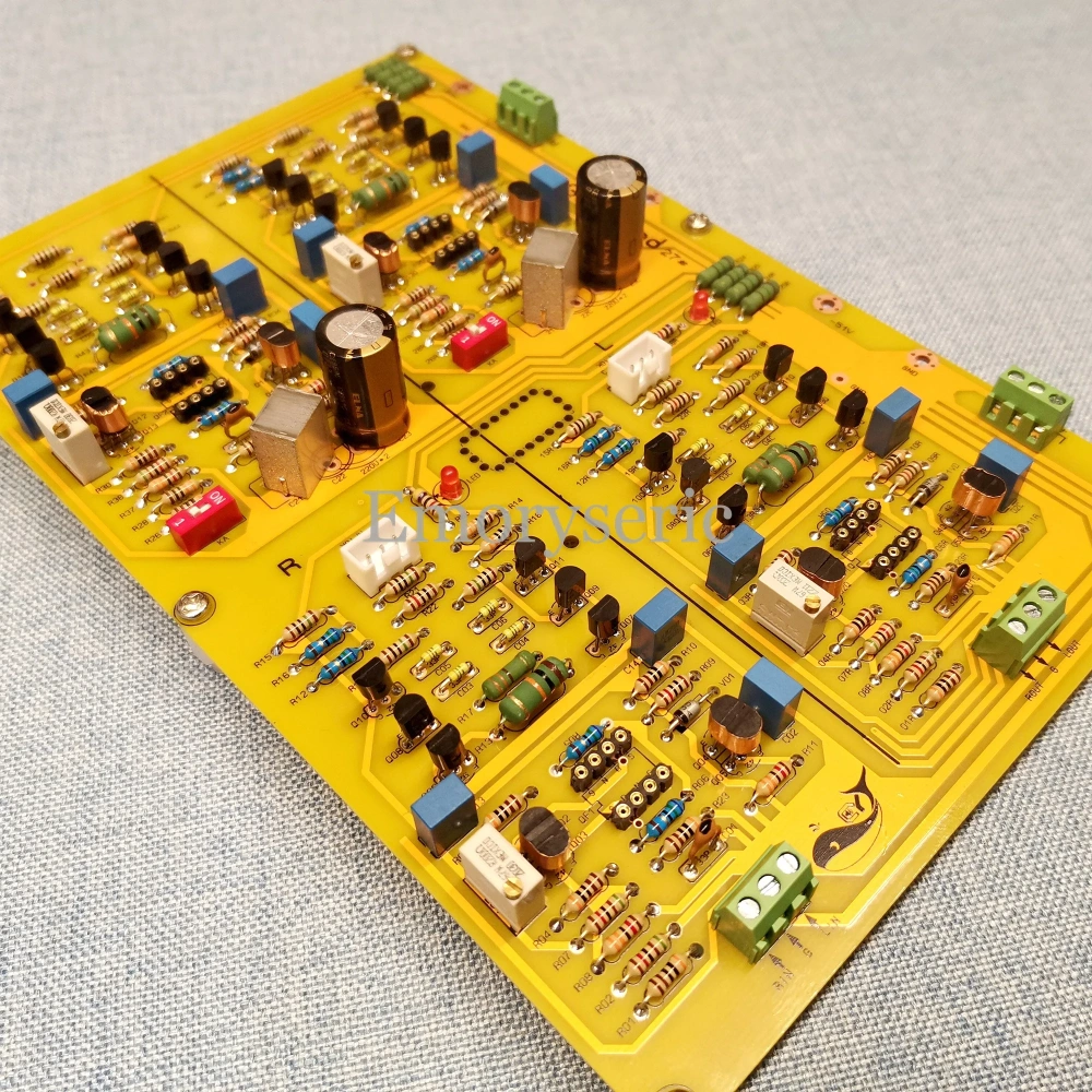 Goldmund Mimesis 27 Clone Fully Discrete Hi-Fi Preamplifier Board, Classic Circuit DIY Kit