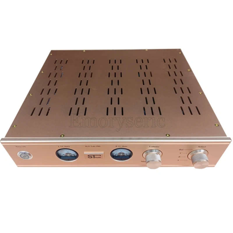 Audiophile Wada-Shigeru Tube Preamplifier True Balanced Transformer IN/OUT 6X4 12AX7 12AU7 Hi-Fi Pre-Amp "Poisonous Vocal" Sound