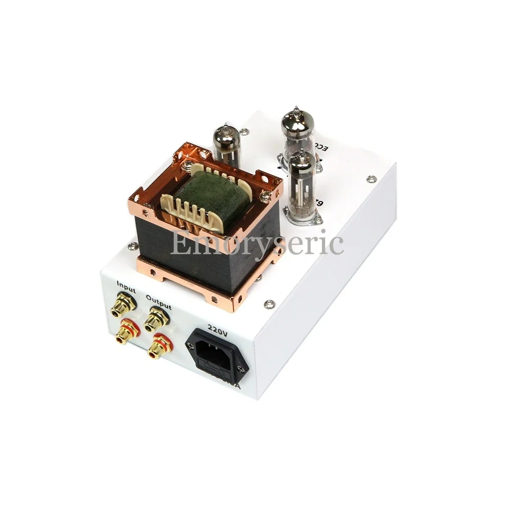 12AU7 / ECC82 Single Tube Preamplifier, Western Electric Style with Tube Rectifier