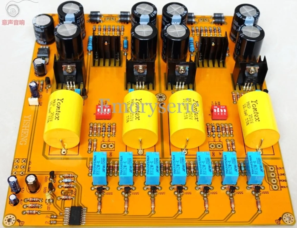 Pass Labs 2.0 Circuit Single-Ended Class A Preamplifier Board, MOSFET Field Effect Transistor HiFi Audio Pre-amp