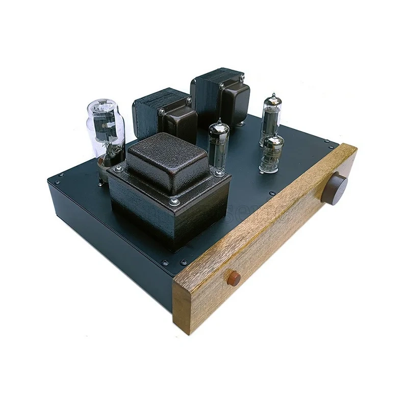 EL84/6P14 Tube Amplifier, 6N1 Driver, 3.8W+3.8W Class A, Sweet Sounding Hand-Wired Amp