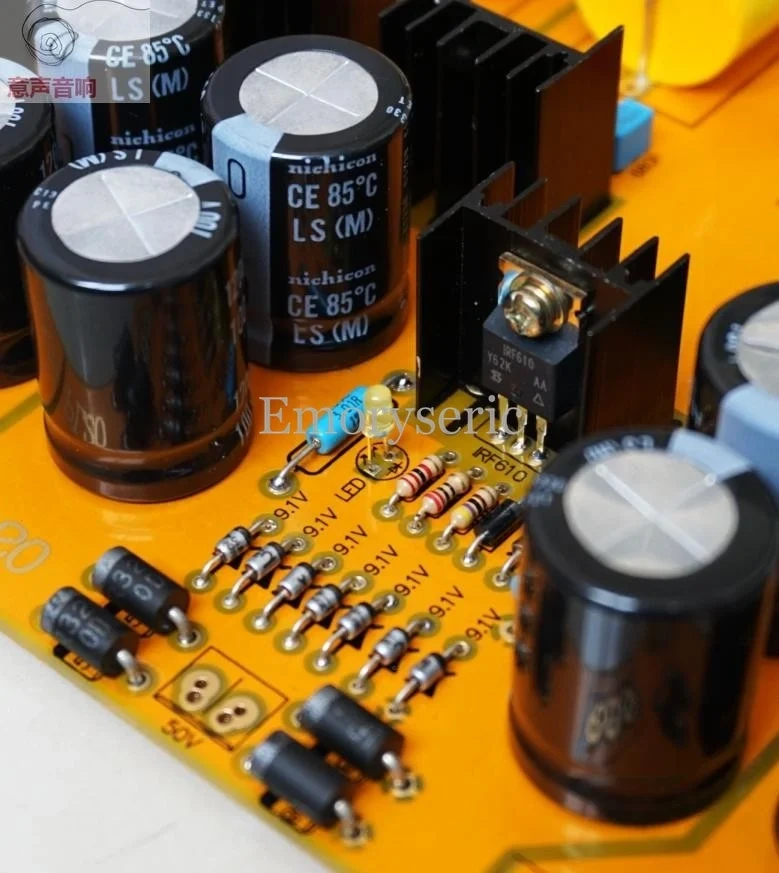 Pass Labs 2.0 Circuit Single-Ended Class A Preamplifier Board, MOSFET Field Effect Transistor HiFi Audio Pre-amp