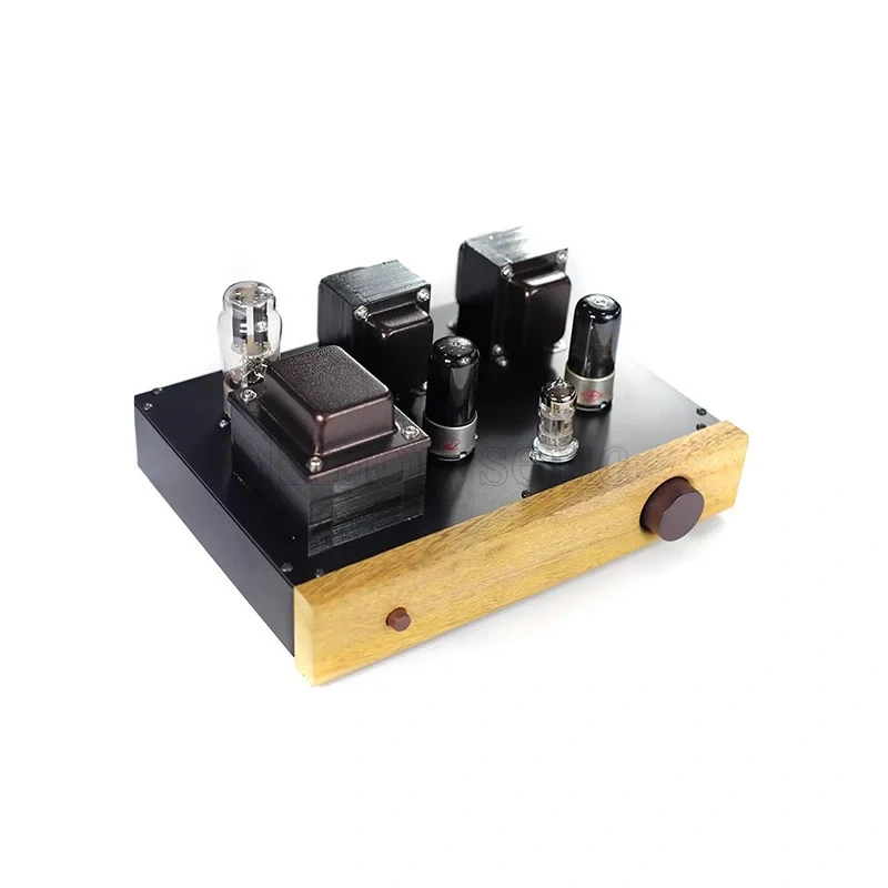 6V6GT/6P6P Desktop Tube Amplifier, 12AX7 Driver, 4W+4W Single-Ended Class A, Iron Chassis