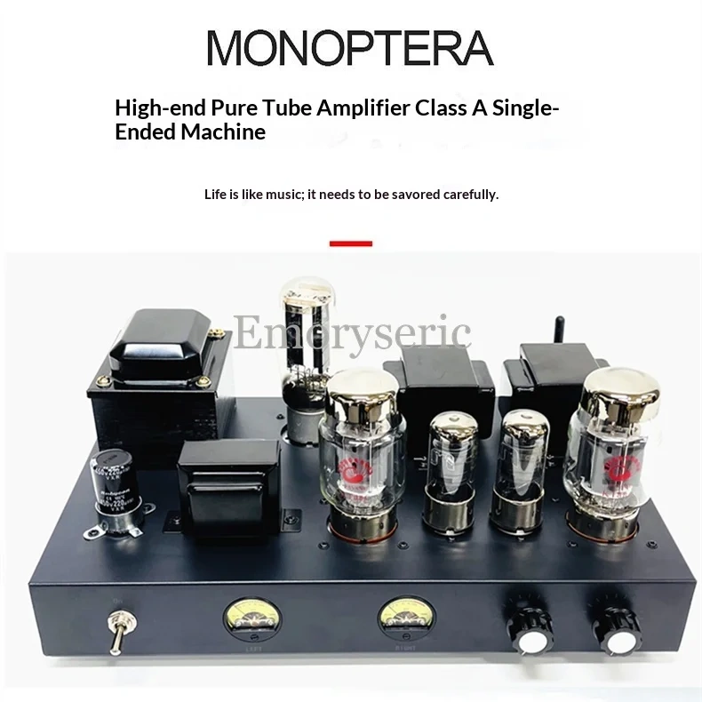 PSVANE KT88 Tube Amplifier DIY Kit / Finished, Single-Ended Class A with Tube Rectifier