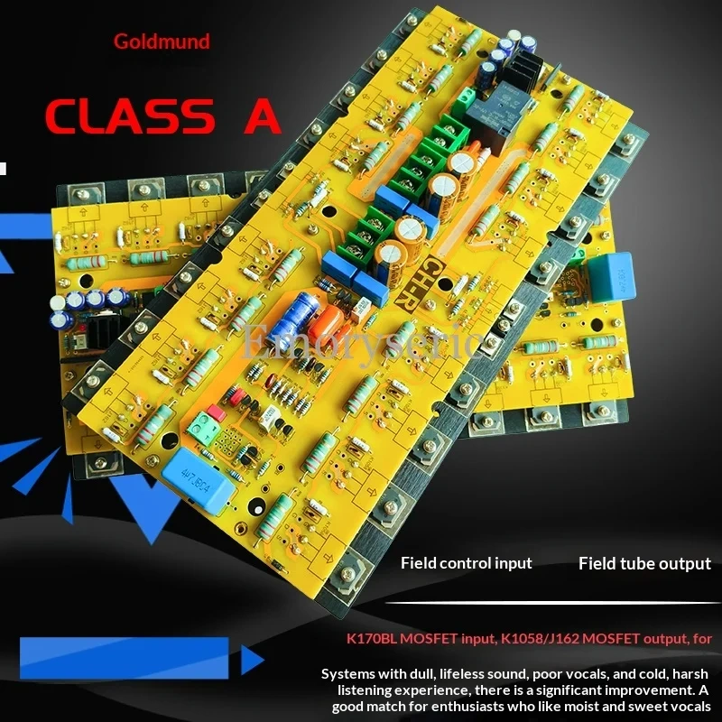 Goldmund Architecture Class A FET Power Amplifier Board, 16 Transistors, Hi-End High Power, Better than Accuphase E550