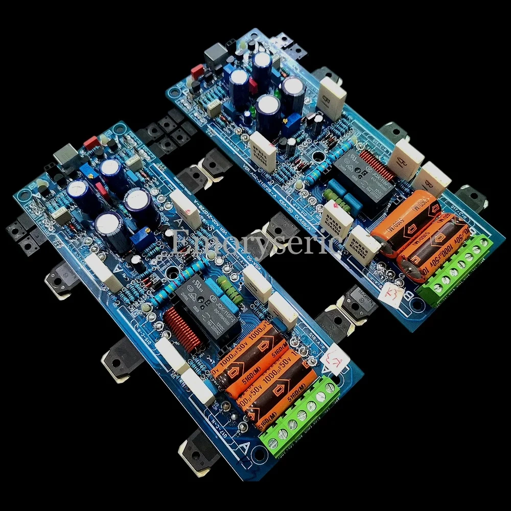 Krell KSA-50 Clone Class A Power Amplifier Board, Dual Channel Mirror Design DIY Kit or Finished