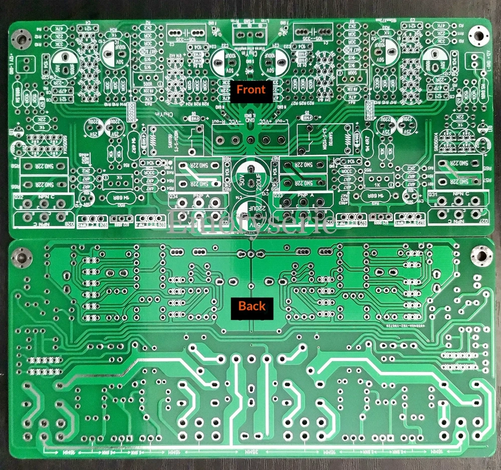Marantz / Goldmund JOB4 Circuit Pure Power Amplifier PCB, Stereo Dual Channel Integrated Board