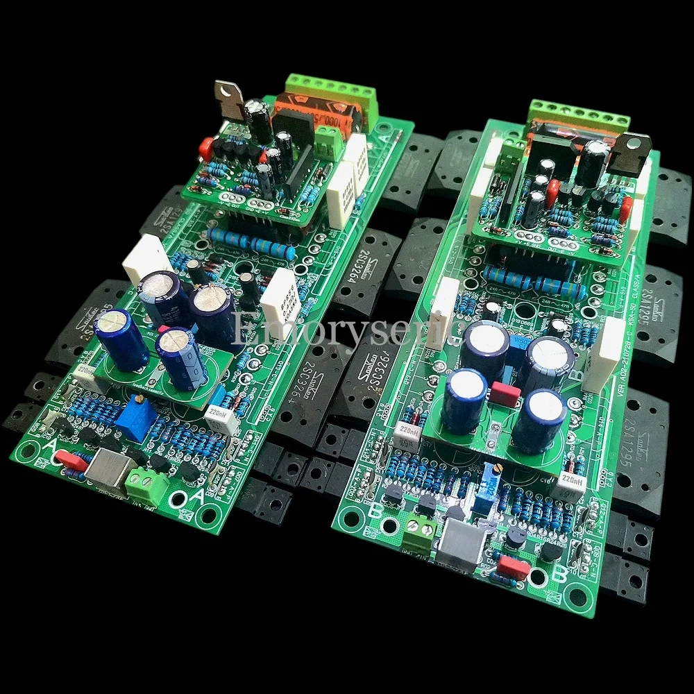 Krell KSA-50 Clone Class A Power Amplifier Board, Dual Channel Mirror Design DIY Kit or Finished