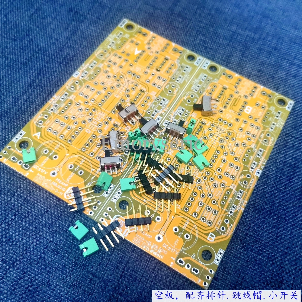 MBL6010 Classic Circuit Preamplifier Board, Compatible with Various Op-Amps (Op-Amp Rolling Friendly)