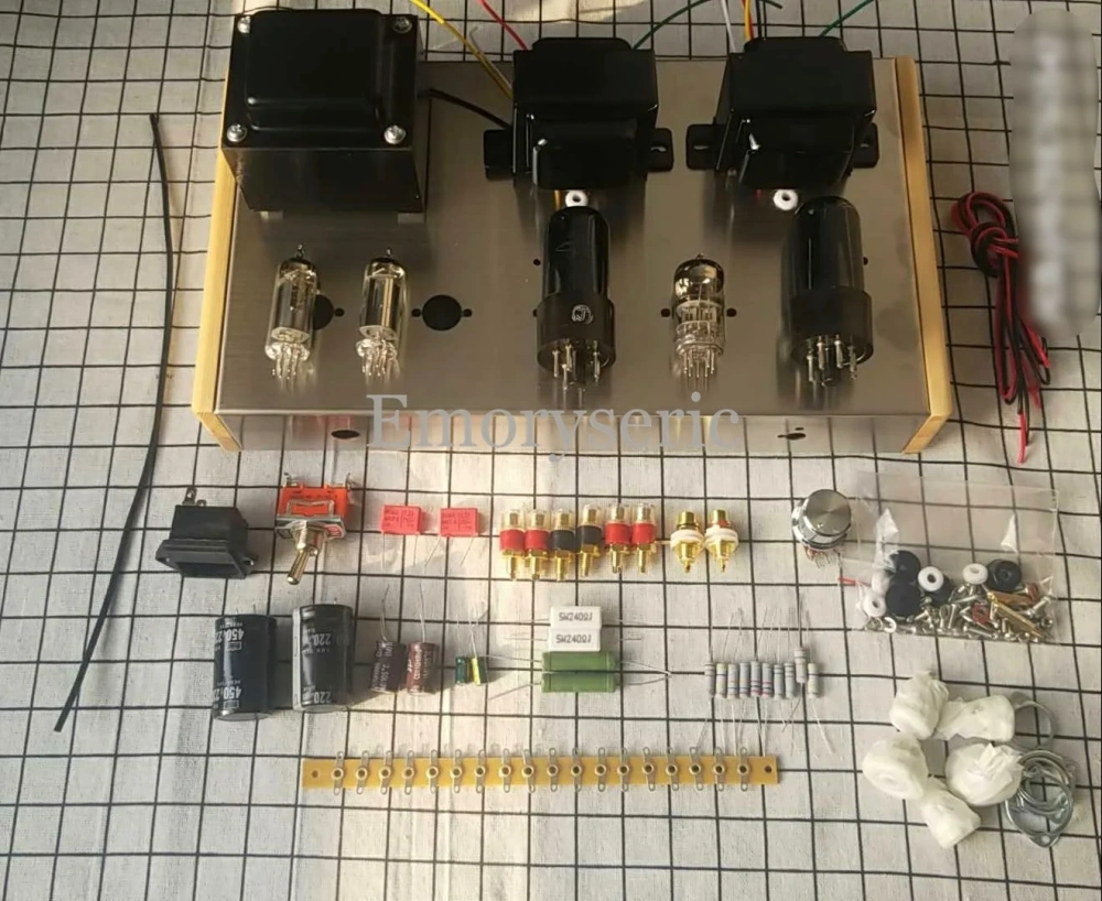 Shuguang 6P6P Tube Amplifier Kit / Finished, Dual 6Z4 Tube Rectifier, HiFi Vocal Amp