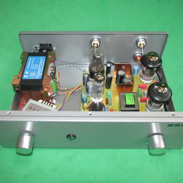 4P1S Direct Heat Pipe Dual Channel Preamp 6F3 Vacuum Tube High Voltage Regulator LM317 Regulator Preamplifier