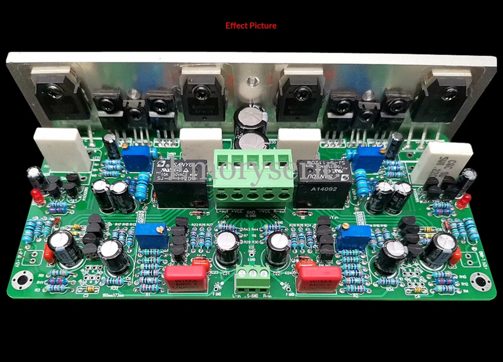 Marantz / Goldmund JOB4 Circuit Pure Power Amplifier PCB, Stereo Dual Channel Integrated Board