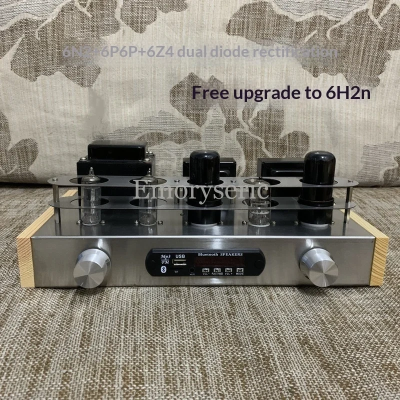 6N2 6P6P 12L6 Vacuum Tube Amplifier DIY Kit Finished Tube Rectifier Audio Power Amp