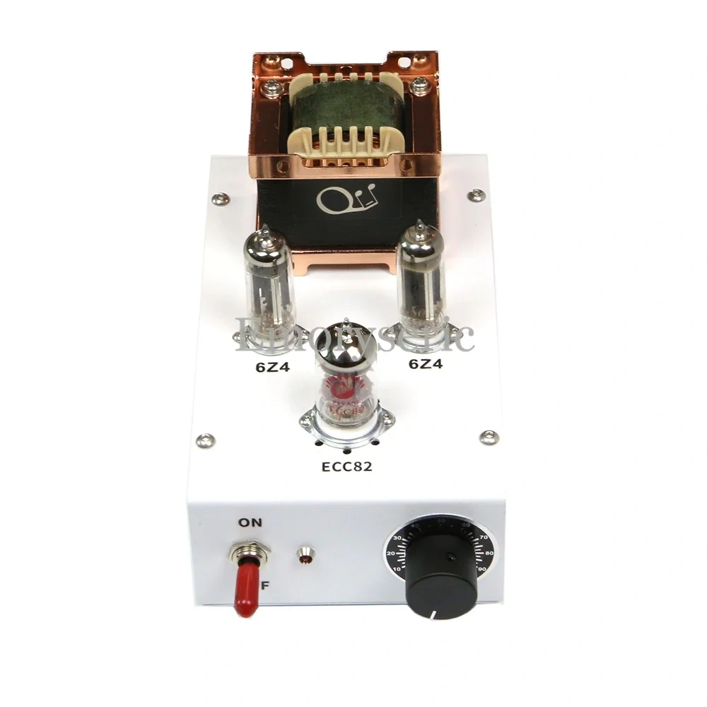 12AU7 / ECC82 Single Tube Preamplifier, Western Electric Style with Tube Rectifier