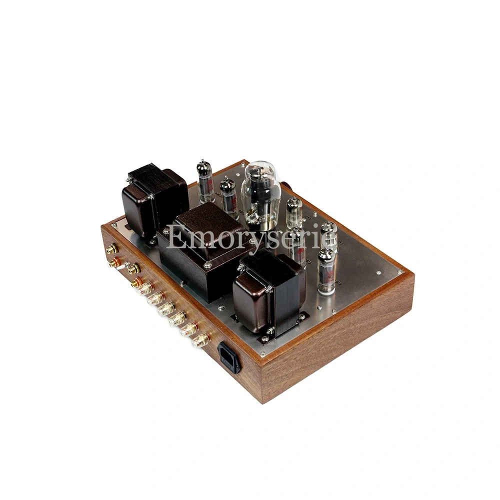 6P14 / EL84 Push-Pull Tube Amplifier 15W+15W with 3-Band EQ, 6N1+6N3 Driver (PCB Version)