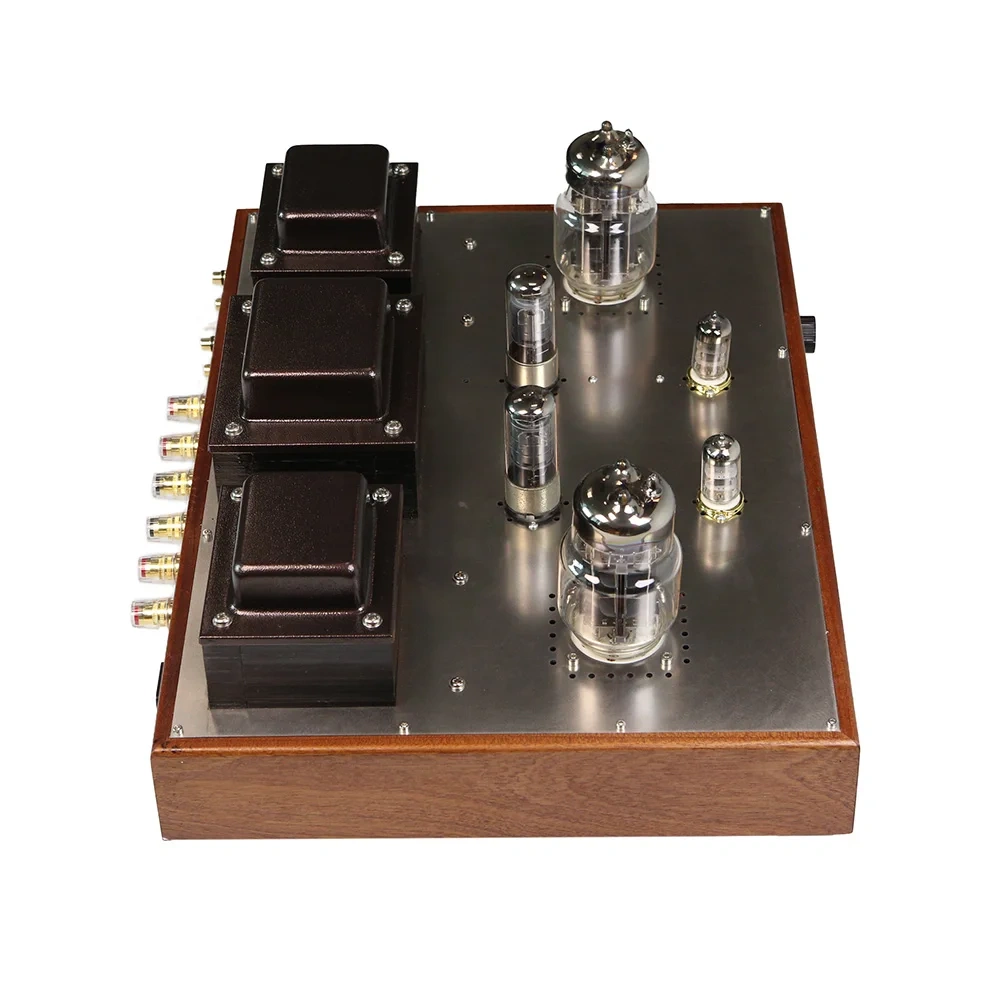 6C33C-B (Soviet) Single-Ended Tube Amplifier, 6N3+6P9P Driver, 15W+15W Class A HiFi Power Amp