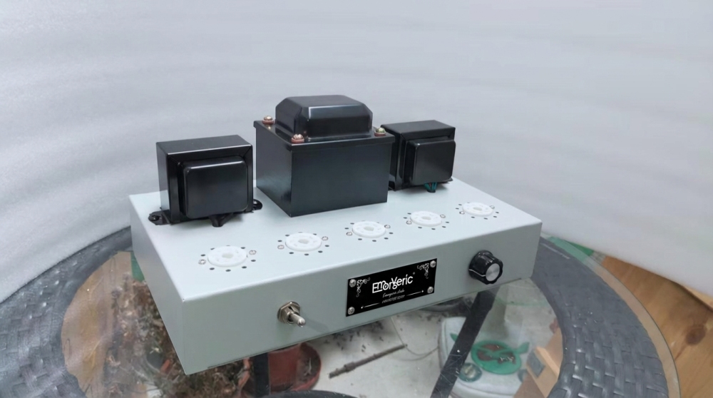 Emoryseric 6SN7 Push 5U4G Electronic Tube Amplifier 2.0 Stereo 8W 5U4G Rectify Pure Handmade KT88 Electronic Tube Power Amplifier Audio