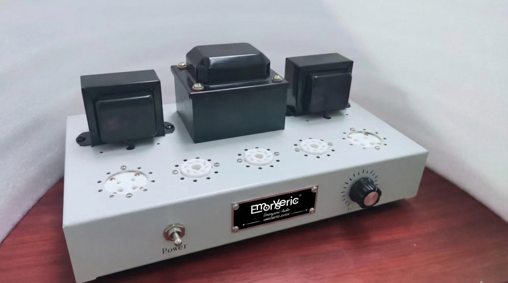 Emoryseric 6SN7 5U4G Single-Ended 2A3 Class A Tube Amplifier 5W x2 Hand-Wired Point-to-Point Hi-Fi Valve Amp