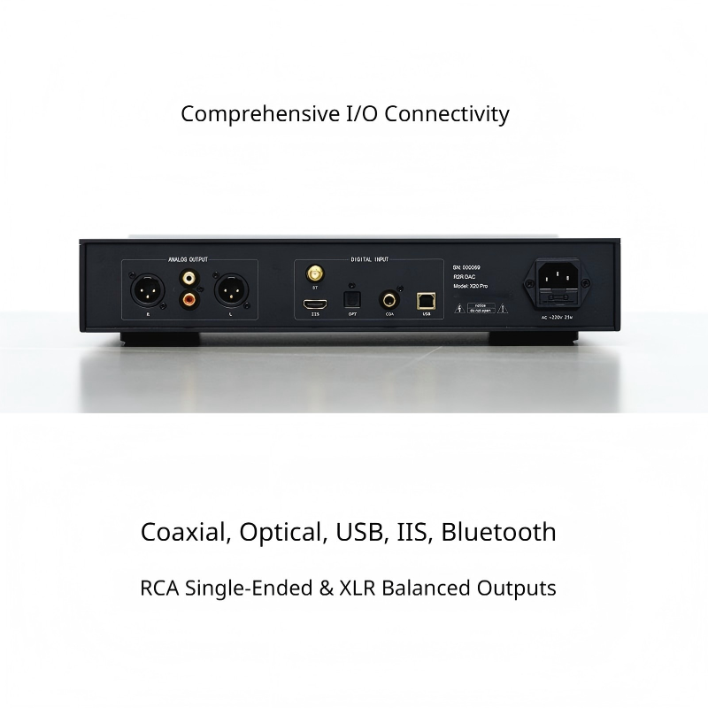 Emoryseric X20 Pro R2R Balanced Ladder DAC - Discrete Resistor Desktop Audio Decoder