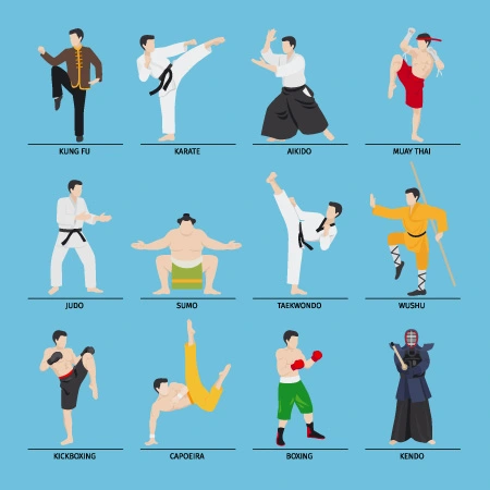 Japanese cartoon ninja pattern22