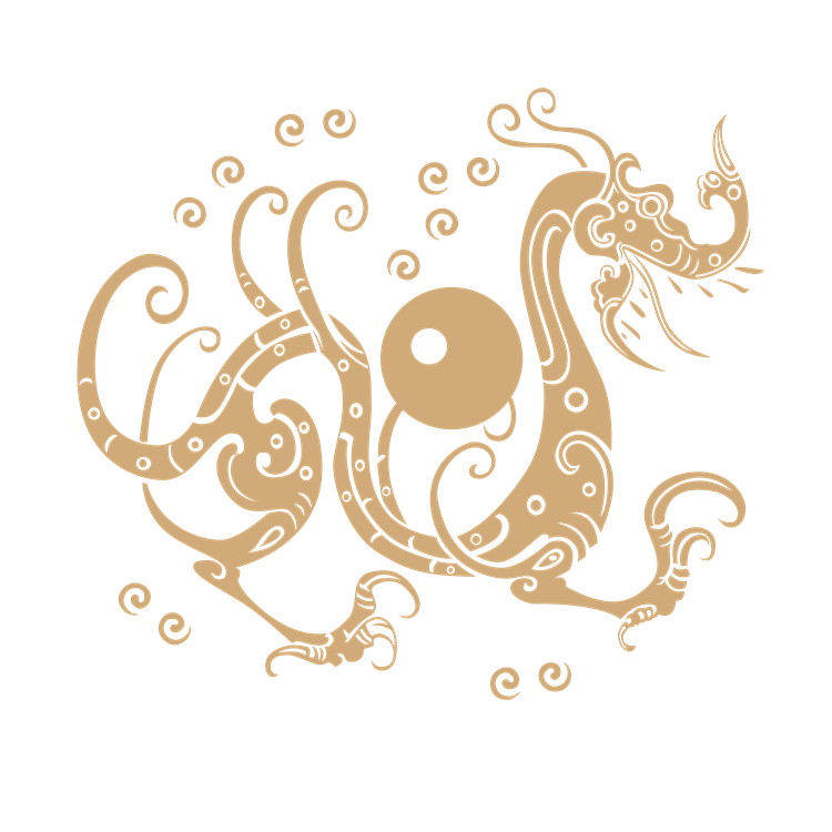 Chinese art dragon pattern 22