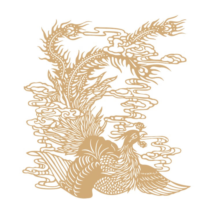 Chinese art phoenix pattern 49