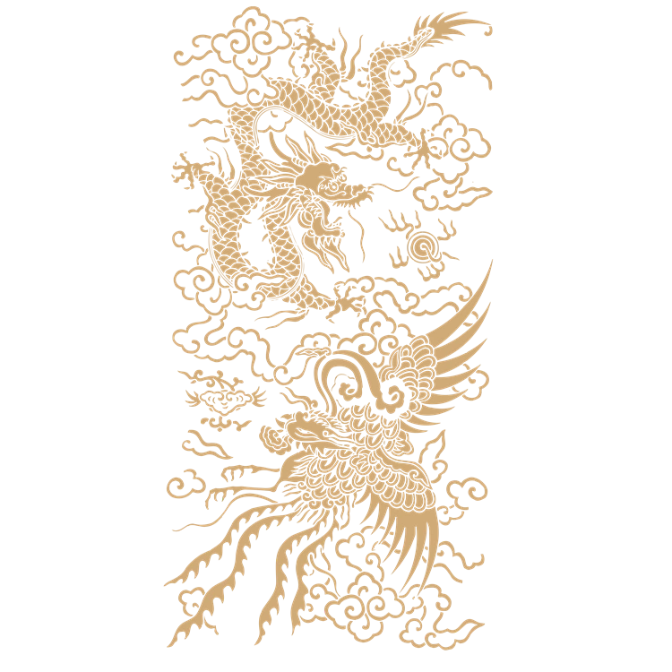 Chinese art phoenix pattern 62