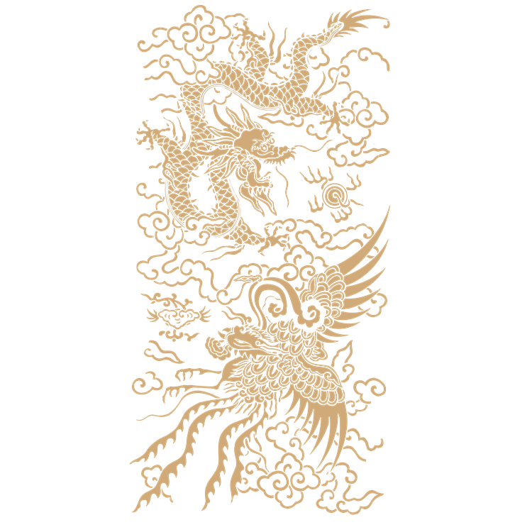 Chinese art phoenix pattern 62
