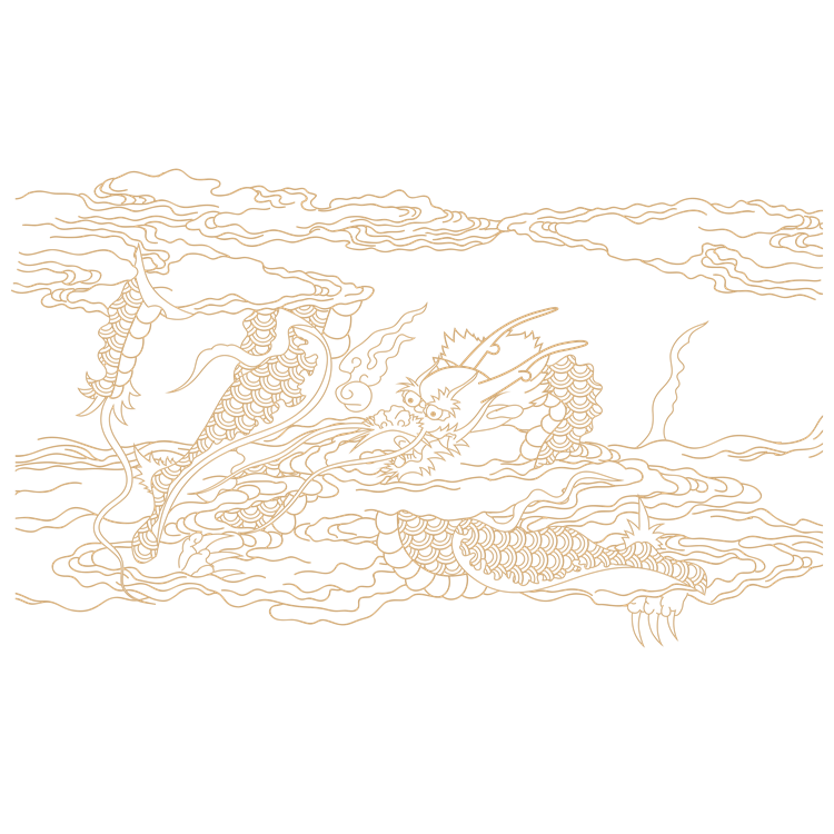 Chinese art dragon pattern 38