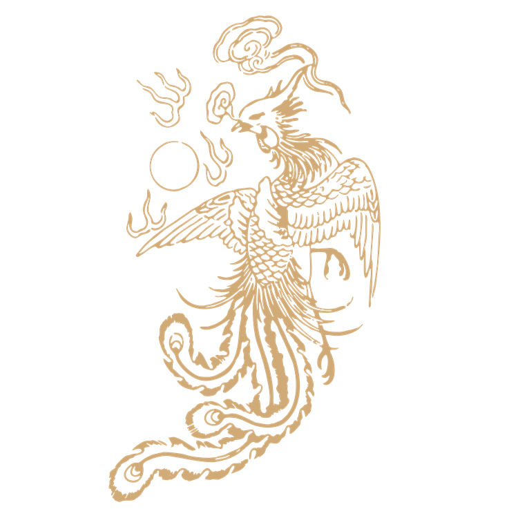 Chinese art phoenix pattern 61