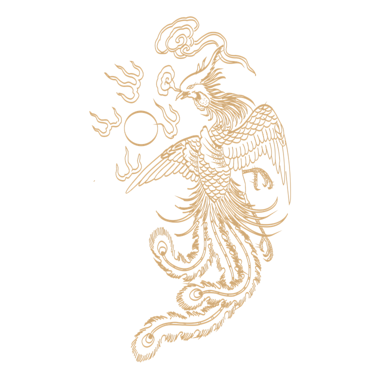 Chinese art phoenix pattern 69