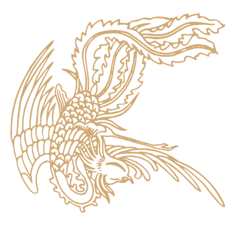 Chinese art phoenix pattern 64