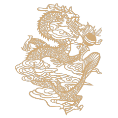 Chinese art dragon pattern 11