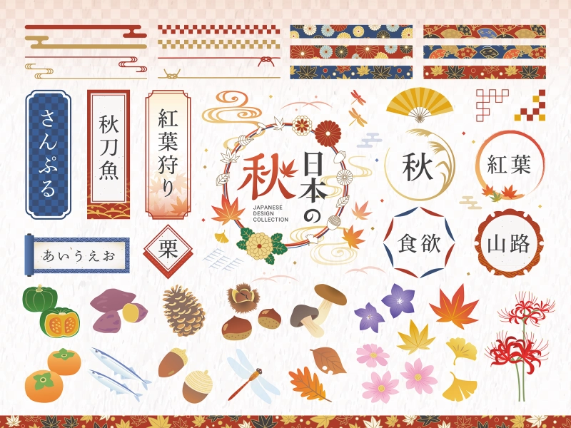 Japanese style frame pattern10