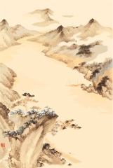 Chinese ink and wash painting pattern31