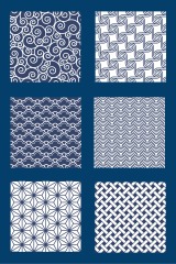 Chinese Style tartan frame pattern (22)