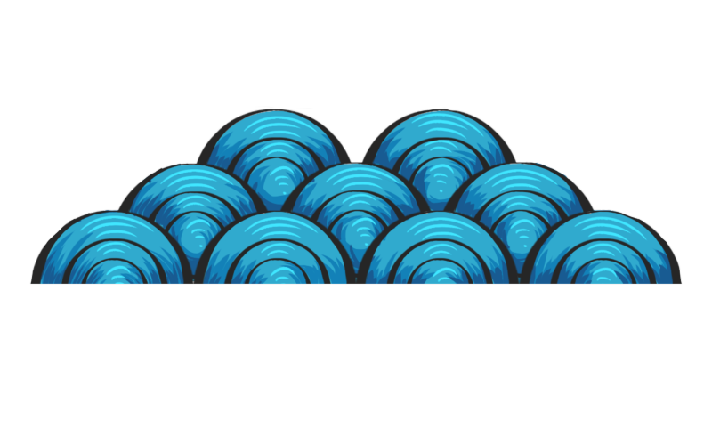 Chinese style cartoon sea wave pattern (4)