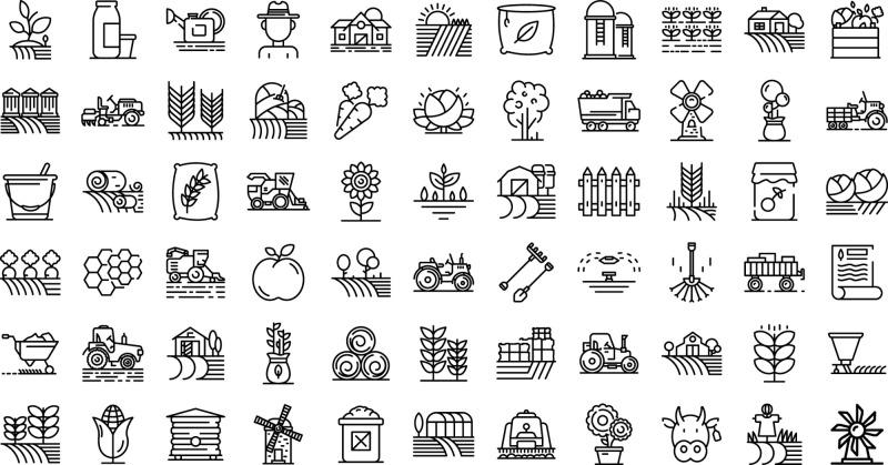 Common agricultural pattern set (25)