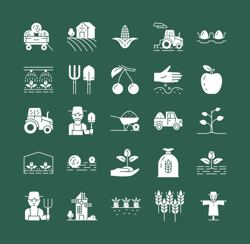 Common agricultural pattern set (7)