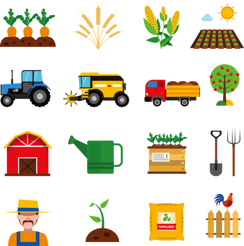 Common agricultural pattern set (11)
