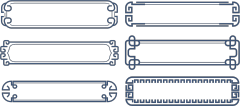 Chinese Style cloud frame pattern (6)