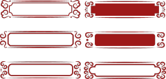 Chinese Style cloud frame pattern (21)