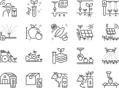 Common agricultural pattern set (24)