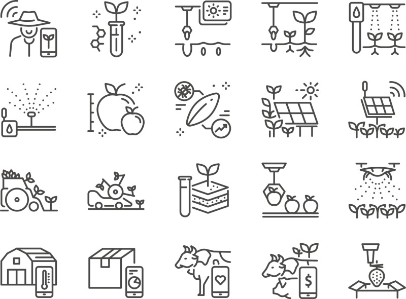Common agricultural pattern set (24)