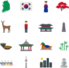 Korean style traditional element pattern template (17)