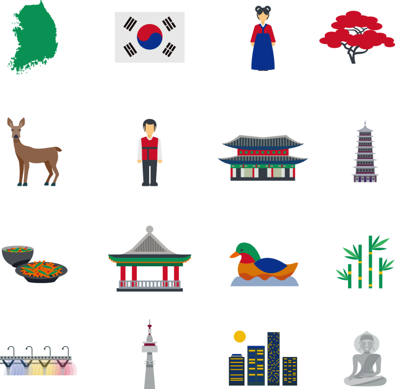 Korean style traditional element pattern template (17)